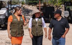 Puerto Morelos luce playas limpias para disfrute de turistas y locales: Blanca Merari