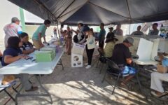 Promovían el voto en casillas