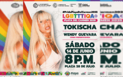 Tokischa y Wendy Guevara encabezan celebración del #PridePlayaDelCarmen2025