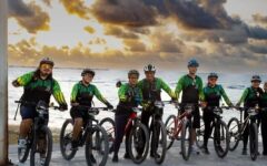 Un éxito, reto ‘Fridas en Bici’ en Mahahual