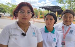 Estudiantes del COBACH José María Morelos promueven el reciclaje a través de bolsas ecológicas