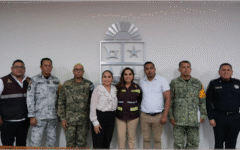 Mary Hernández asiste a la Primera Sesión Ordinaria del Consejo Estatal de Protección Civil