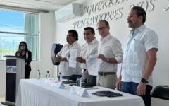 Mantienen hoteles del Caribe Mexicano trabajo intenso contra el sargazo