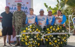 Conmemoran Día de la Marina Nacional en Felipe Carrillo Puerto 