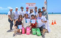 Premian a “La Protección de una Madre” en el Encuentro Municipal de Esculturas en Arena 2025 en Cancún