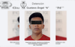 Fiscalía de Quintana Roo asegura a sujeto con portación de arma en Benito Juárez