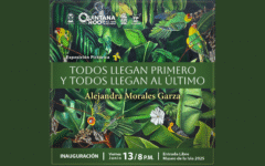 Invitan a la inauguración de la muestra“Todos llegan primero y todos llegan al último”, de Alejandra Morales