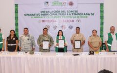 Blanca Merari instala Comité Especializado en Fenómenos Hidrometeorológicos
