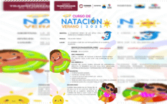 Gobierno Municipal abre inscripciones para el Curso de Natación Verano 2025