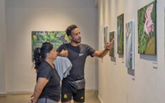 Inauguran en el Museo de la Isla exposición pictórica de Alejandra Morales: FPMC