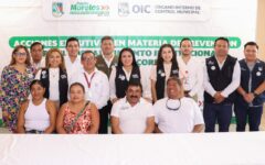 Instala Blanca Merari comité institucional de apoyo a la contraloría social del municipio de Puerto Morelos