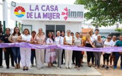 Ana Paty Peralta inaugura “Casa de la Mujer” en Av. Kabah