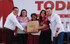 Justicia social a familias portomorelenses con apoyo alimentario