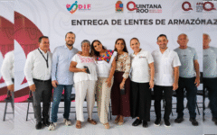 Mara Lezama transforma la vida de 330 personas en Cancún con entrega de lentes que fortalecen su independencia