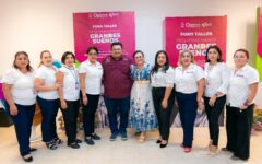 Clausura Chacón foro “Pequeñas manos, grandes sueños” en Cozumel
