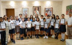 Convive Ana Paty Peralta con ganadores de “XVIII Cabildo Infantil por un día” 2025