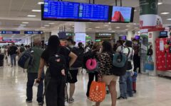 Aeropuerto de Cancún cerca de las 500 operaciones este día
