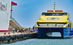 Incrementa la llegada de pasajeros a Cozumel desde la Riviera Maya