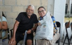 Diana Sosa continúa fortaleciendo el apoyo alimentario a las familias cozumeleñas