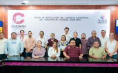 Gobierno municipal instala el Consejo Catastral de Cozumel 2024-2027