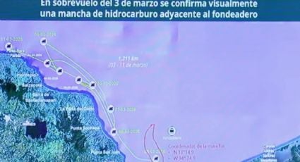 Marina detecta el origen del derrame en el Golfo de México
