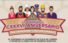 Playa del Carmen convoca al desfile del Día del Trabajo