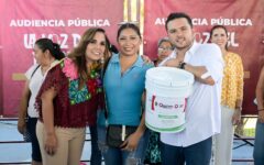 Pablo Bustamante entrega apoyos en ‘La Voz del Pueblo’