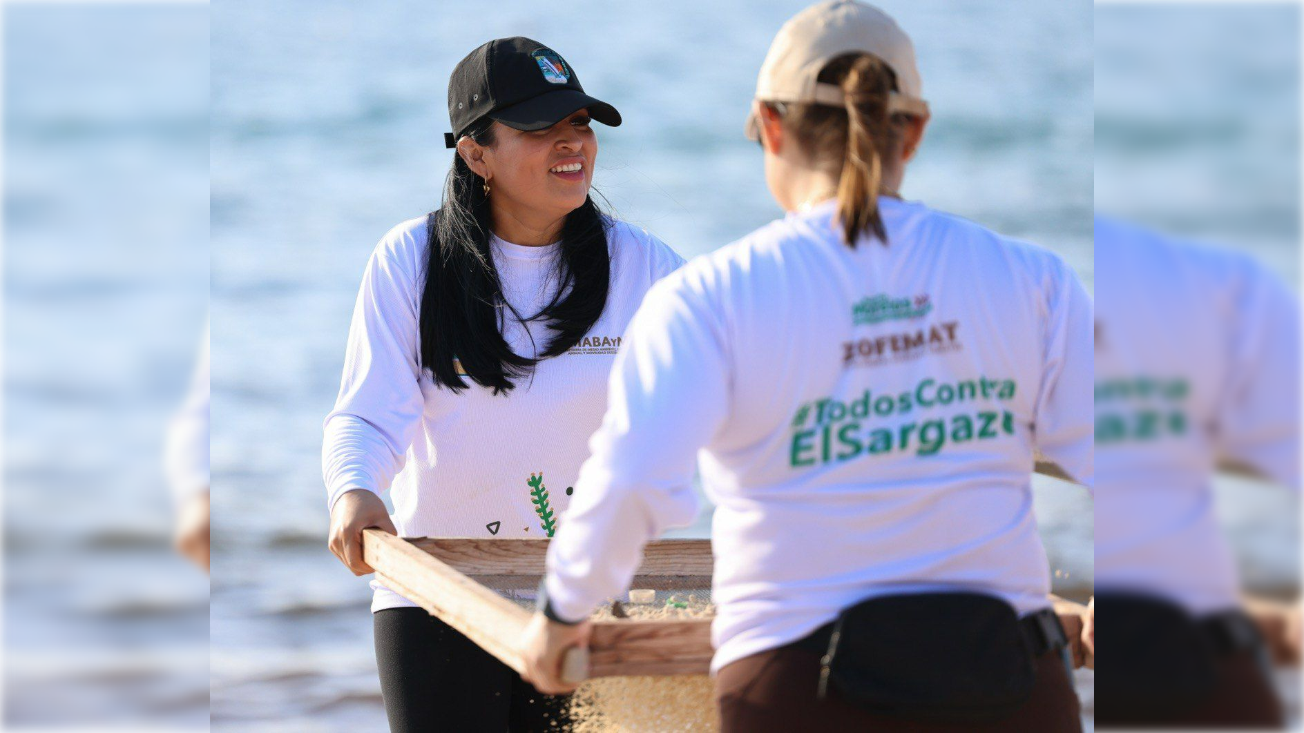 Encabeza Blanca Merari limpieza de playas por el Día de la Madre Tierra