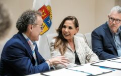 Recibe Mara Lezama carta de intención para explorar hospital de alta especialidad en Cancún