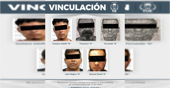 Vinculan a proceso a 10 personas por violencia familiar