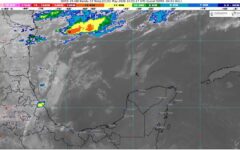 Vaguada y frente frío 48 provocarán lluvias con actividad eléctrica y ambiente muy caluroso en Quintana Roo