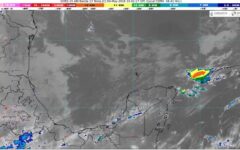 Frente frío 48 se mantiene sobre la Península; prevén lluvias y ambiente muy caluroso en Quintana Roo