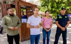 Instalan módulos turísticos en Zona Arqueológica de Tulum
