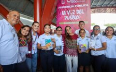Mara Lezama lleva apoyos y soluciones