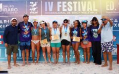 Concluye con éxito el Festival Internacional de Voleibol de Playa en Puerto Morelos 2026