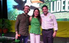 Fernando Muñoz destaca avance del Verde en Playa del Carmen