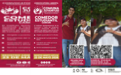 Abren convocatorias para Casa del Estudiante y Comedor Estudiantil