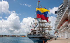 Cozumel recibe al Buque Escuela “Simón Bolívar” de Venezuela