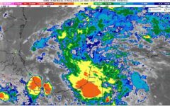 Lluvias fuertes, actividad eléctrica y calor persistirán en Quintana Roo por influencia de sistemas meteorológicos