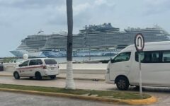 Semana con menor arribo de cruceros