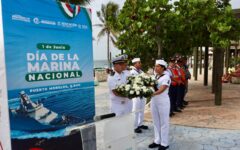 Conmemoran en Puerto Morelos el Día de la Marina Nacional