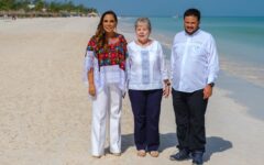 Refrenda Mara Lezama compromiso ambiental ante Claudia Sheinbaum