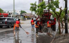Cancún llama a la prevención ante lluvias