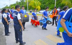 Capacitan en vialidad a estudiantes