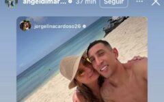Di María elige Cozumel para disfrutar del Caribe Mexicano