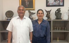 Estefanía Mercado y Fiscalía refuerzan coordinación para fortalecer la seguridad en Playa del Carmen
