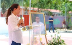 Renuevan el parque Adolfo ‘Rojo’ González con recursos del Presupuesto Participativo en Cancún