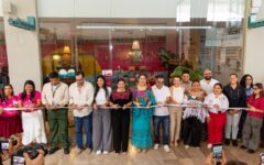 Inauguran la tienda “Hecho en Playa” en la estación del Tren Maya