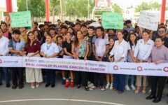Ana Paty Peralta celebra nueva infraestructura educativa en CONALEP Cancún IV