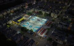 Mejoran alumbrado en Deportivo Galápagos para fortalecer espacios deportivos en Cancún